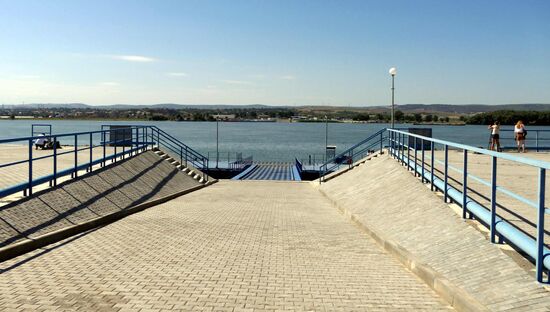 Ukraine Romania New Ferry Complex