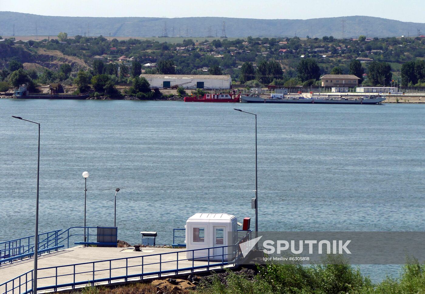 Ukraine Romania New Ferry Complex