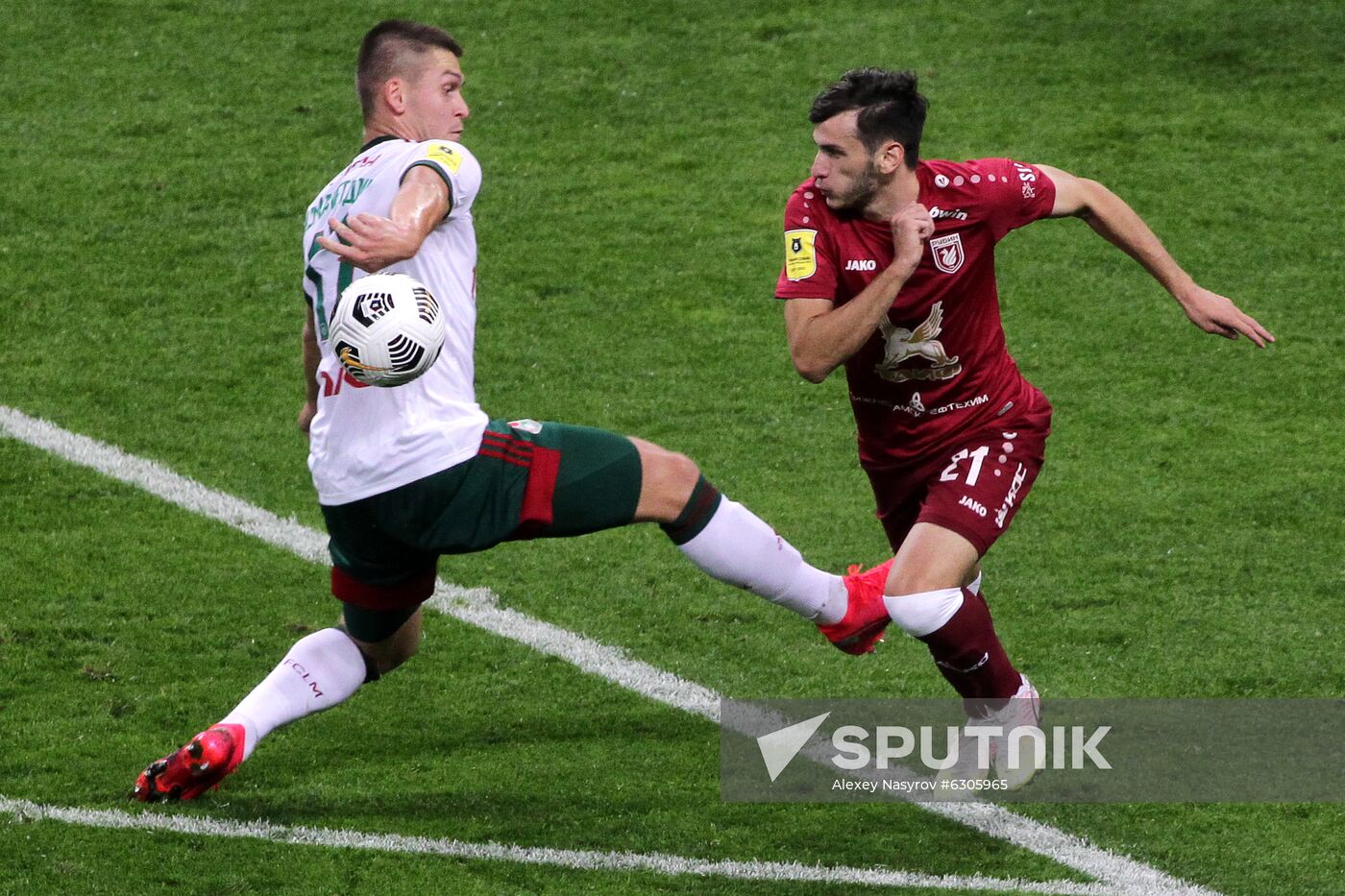 Russia Soccer Premier-League Rubin - Lokomotiv