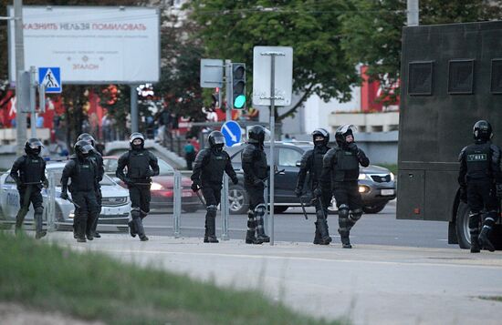 Belarus Presidential Election Protest