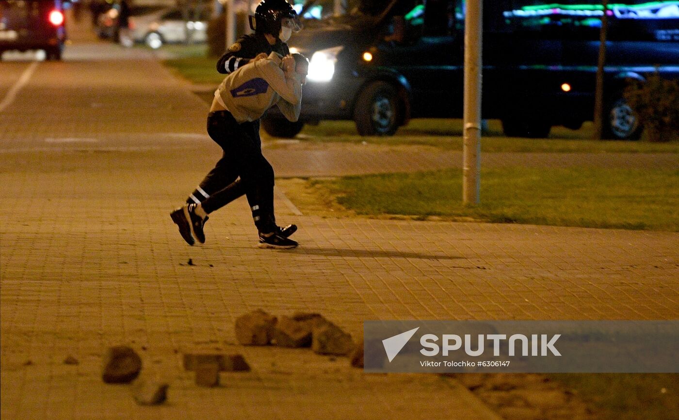Belarus Presidential Election Protest
