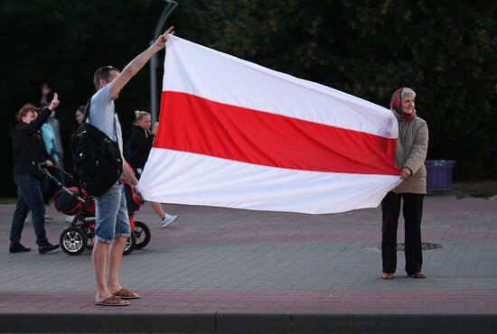 Belarus Presidential Election Protest