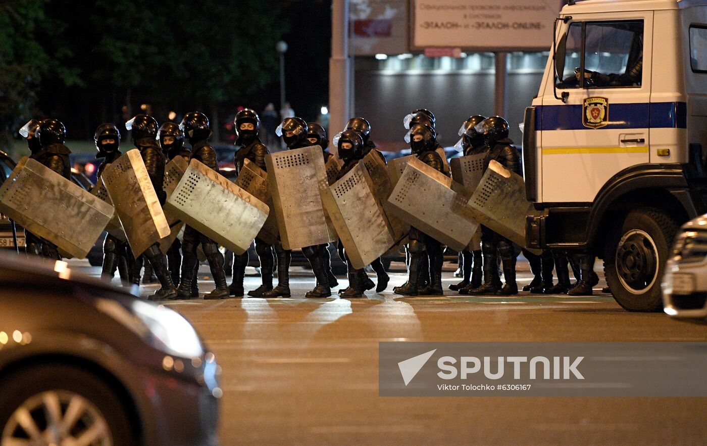 Belarus Presidential Election Protest
