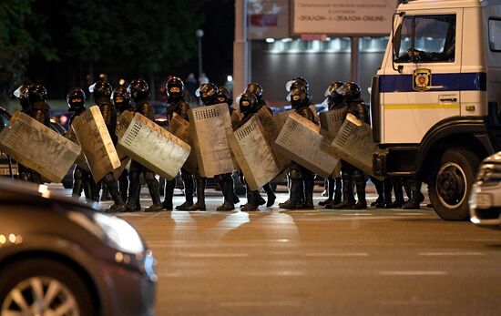 Belarus Presidential Election Protest