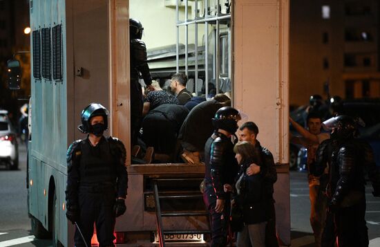 Belarus Presidential Election Protest