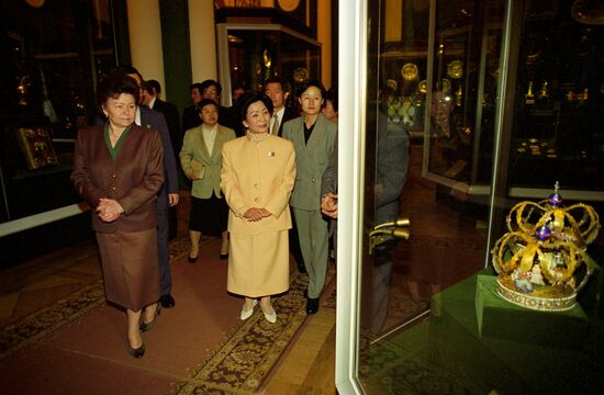 President of South Korea Kim Young-sam visits Russia