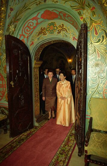President of South Korea Kim Young-sam visits Russia
