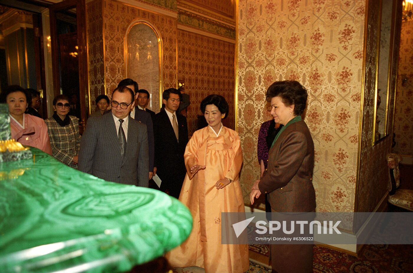 President of South Korea Kim Young-sam visits Russia