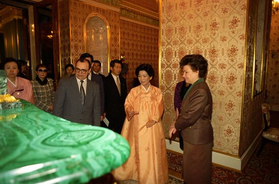 President of South Korea Kim Young-sam visits Russia