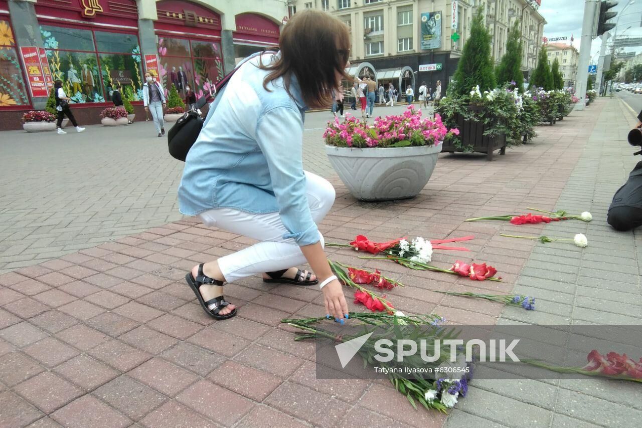 Belarus Presidential Election Peaceful Rallies