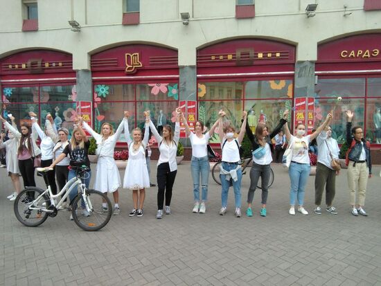 Belarus Presidential Election Peaceful Rallies