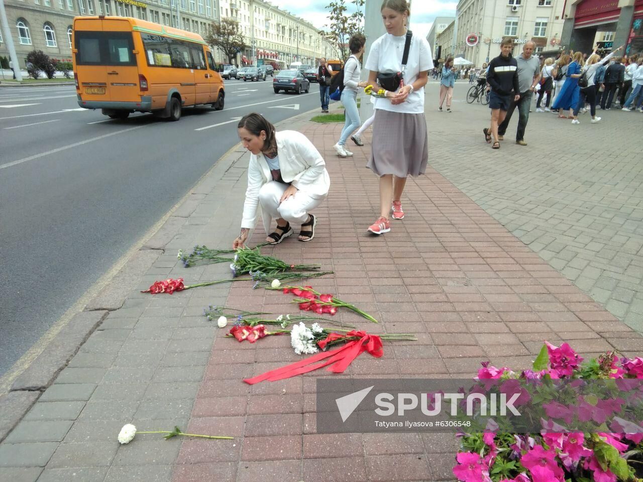 Belarus Presidential Election Peaceful Rallies