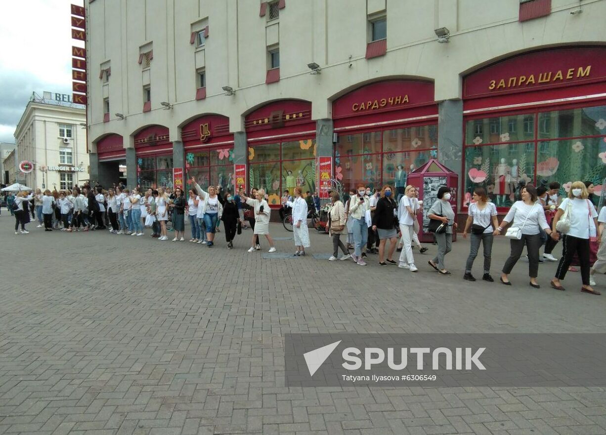 Belarus Presidential Election Peaceful Rallies