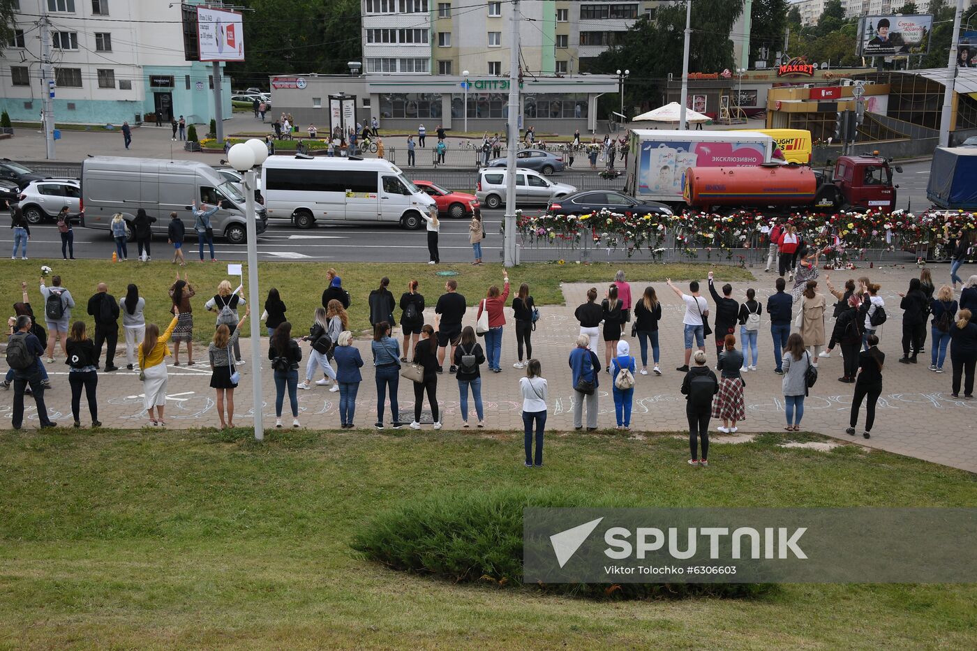 Belarus Presidential Election Peaceful Rallies