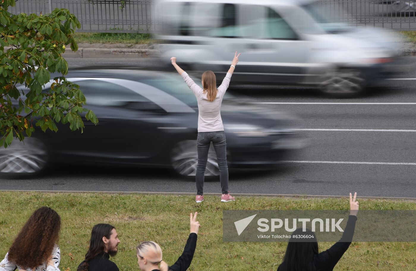 Belarus Presidential Election Peaceful Rallies