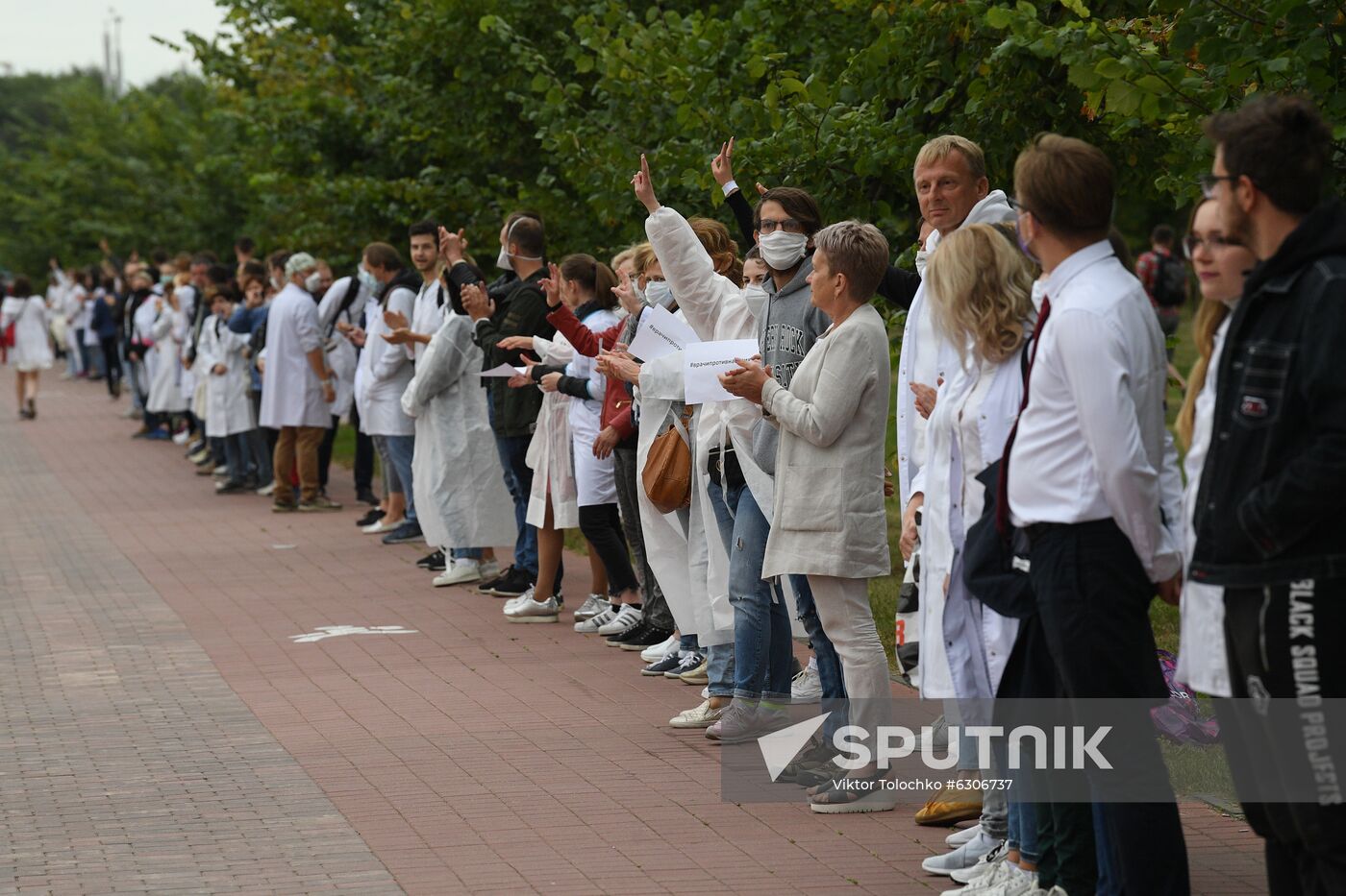 Belarus Presidential Election Peaceful Rallies