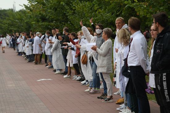Belarus Presidential Election Peaceful Rallies