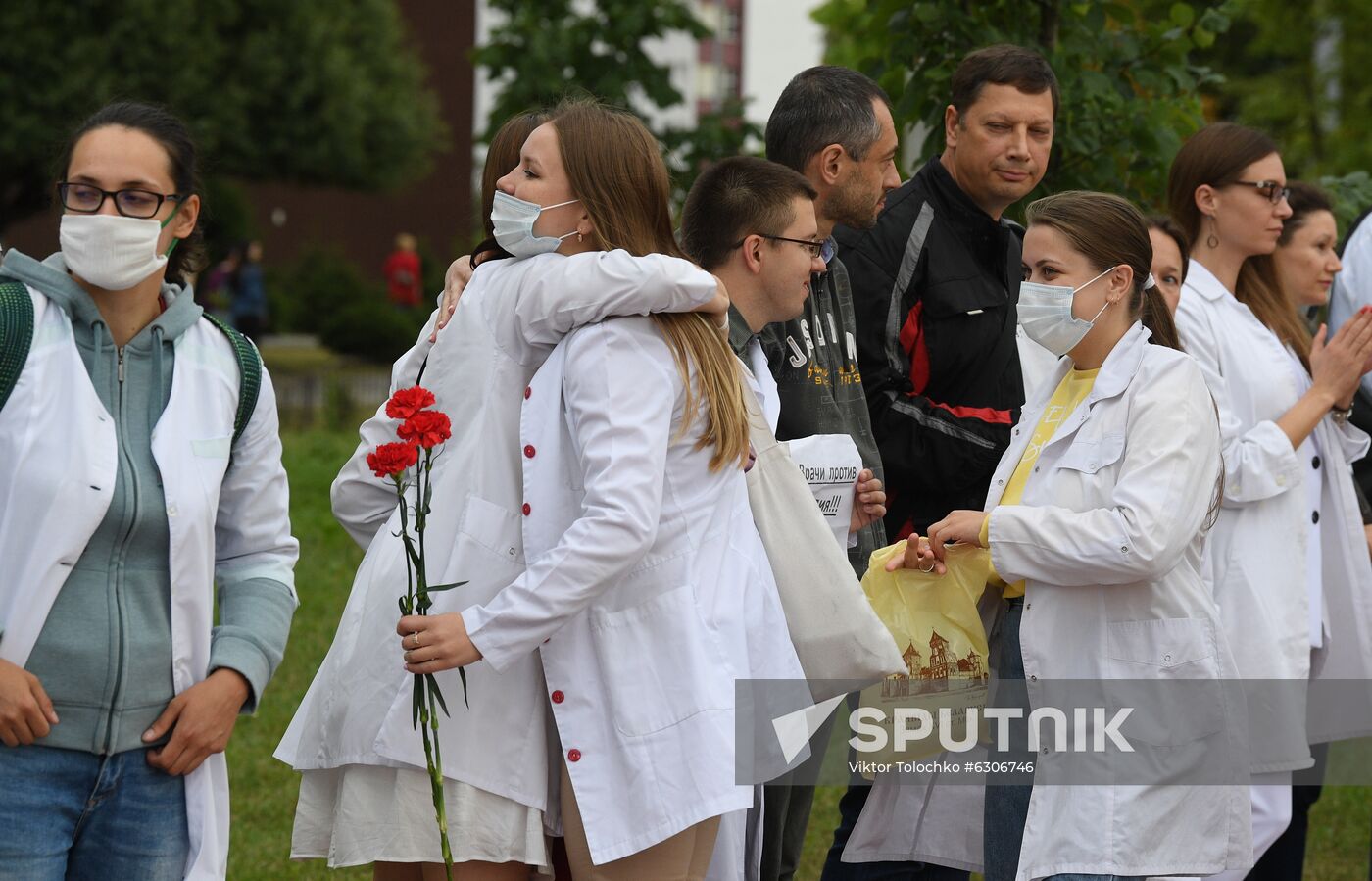 Belarus Presidential Election Peaceful Rallies