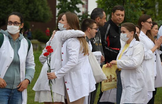 Belarus Presidential Election Peaceful Rallies