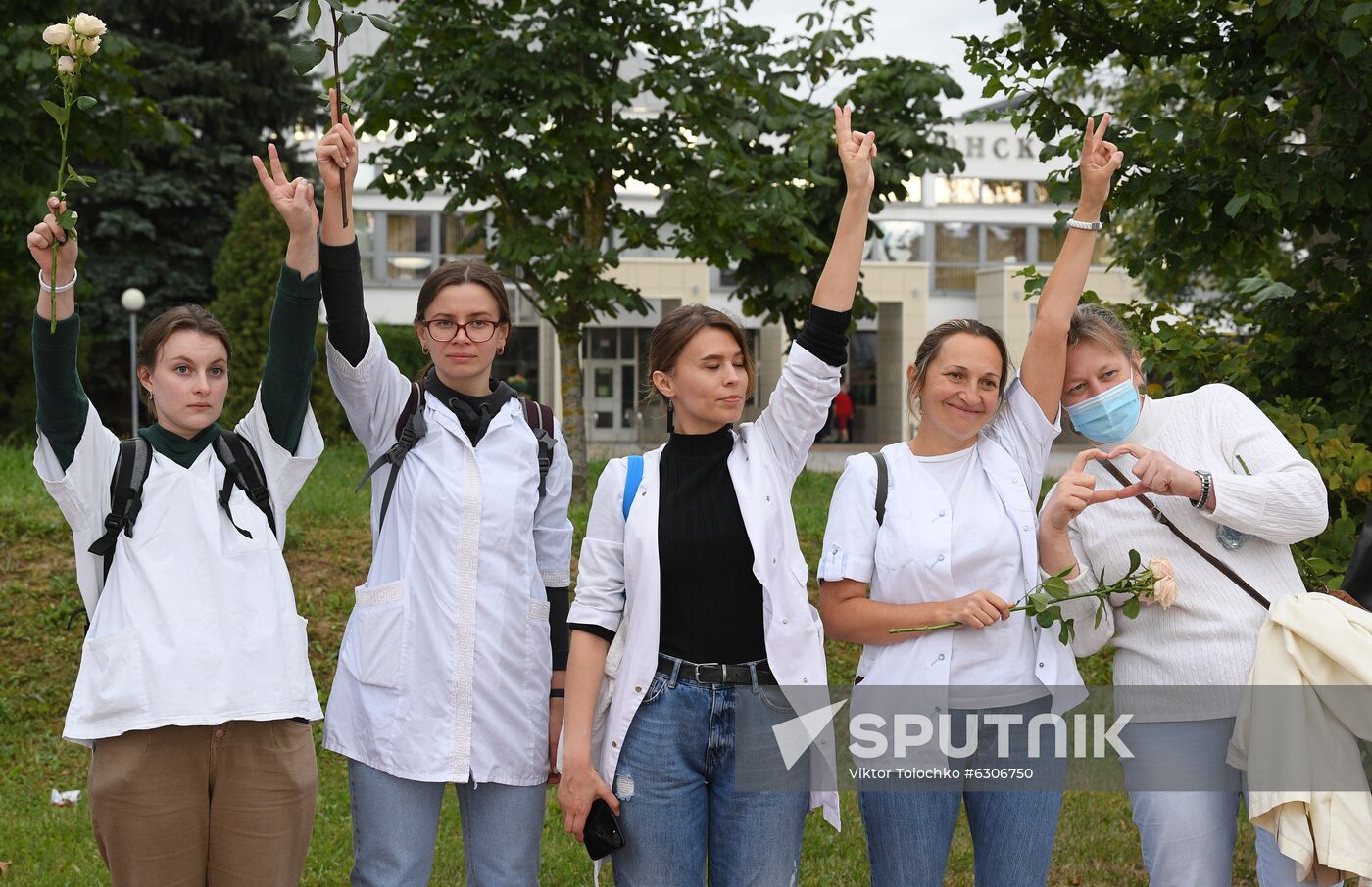 Belarus Presidential Election Peaceful Rallies