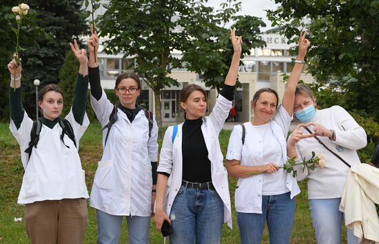 Belarus Presidential Election Peaceful Rallies