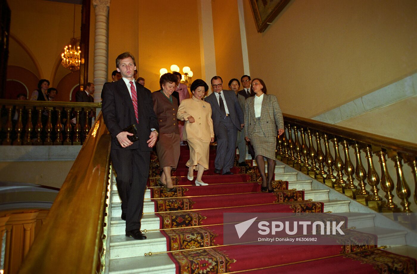 President of South Korea Kim Young-sam visits Russia
