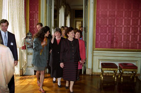 President of Russia Boris Yeltsin visits Federal Republic of Germany