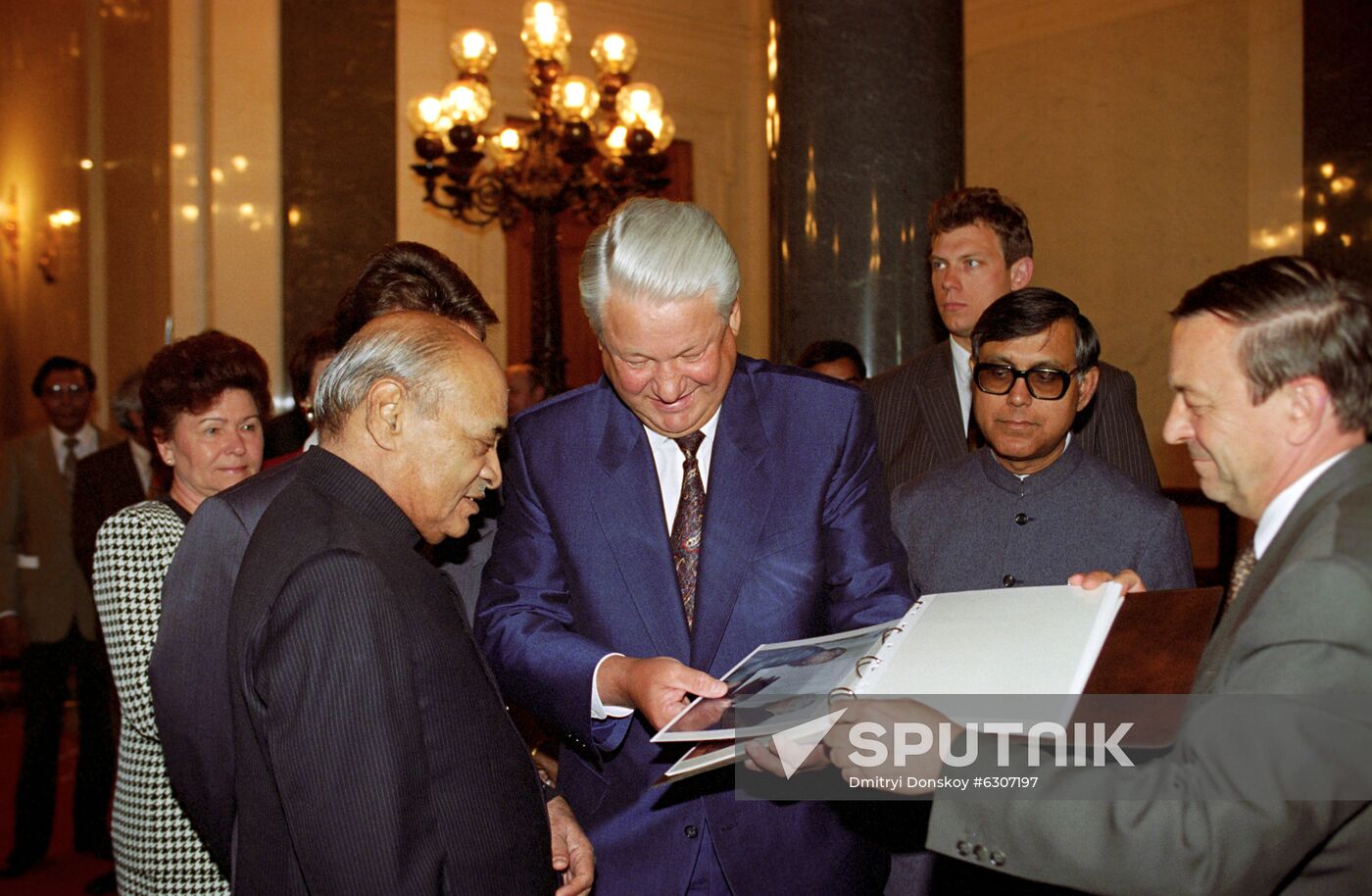 Prime Minister of India P. V. Narasimha Rao visits Russia