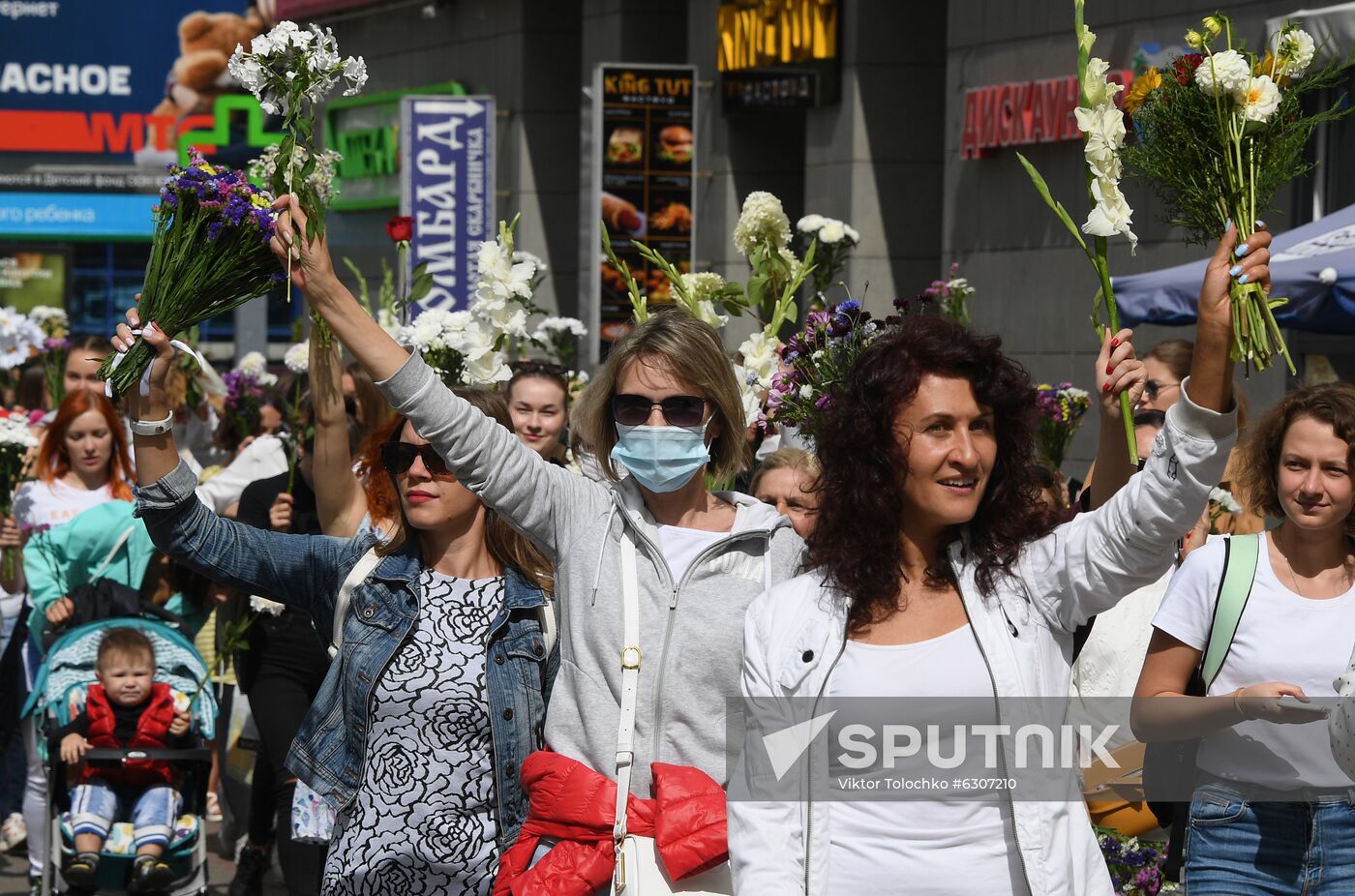 Belarus Presidential Election Peaceful Rallies