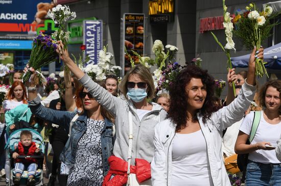 Belarus Presidential Election Peaceful Rallies