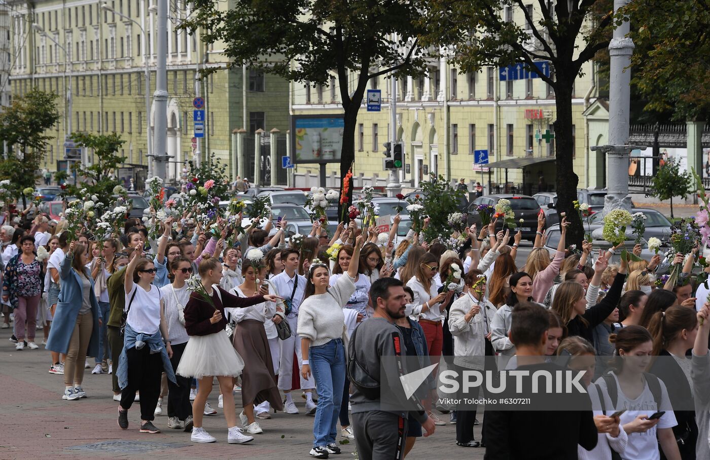 Belarus Presidential Election Peaceful Rallies