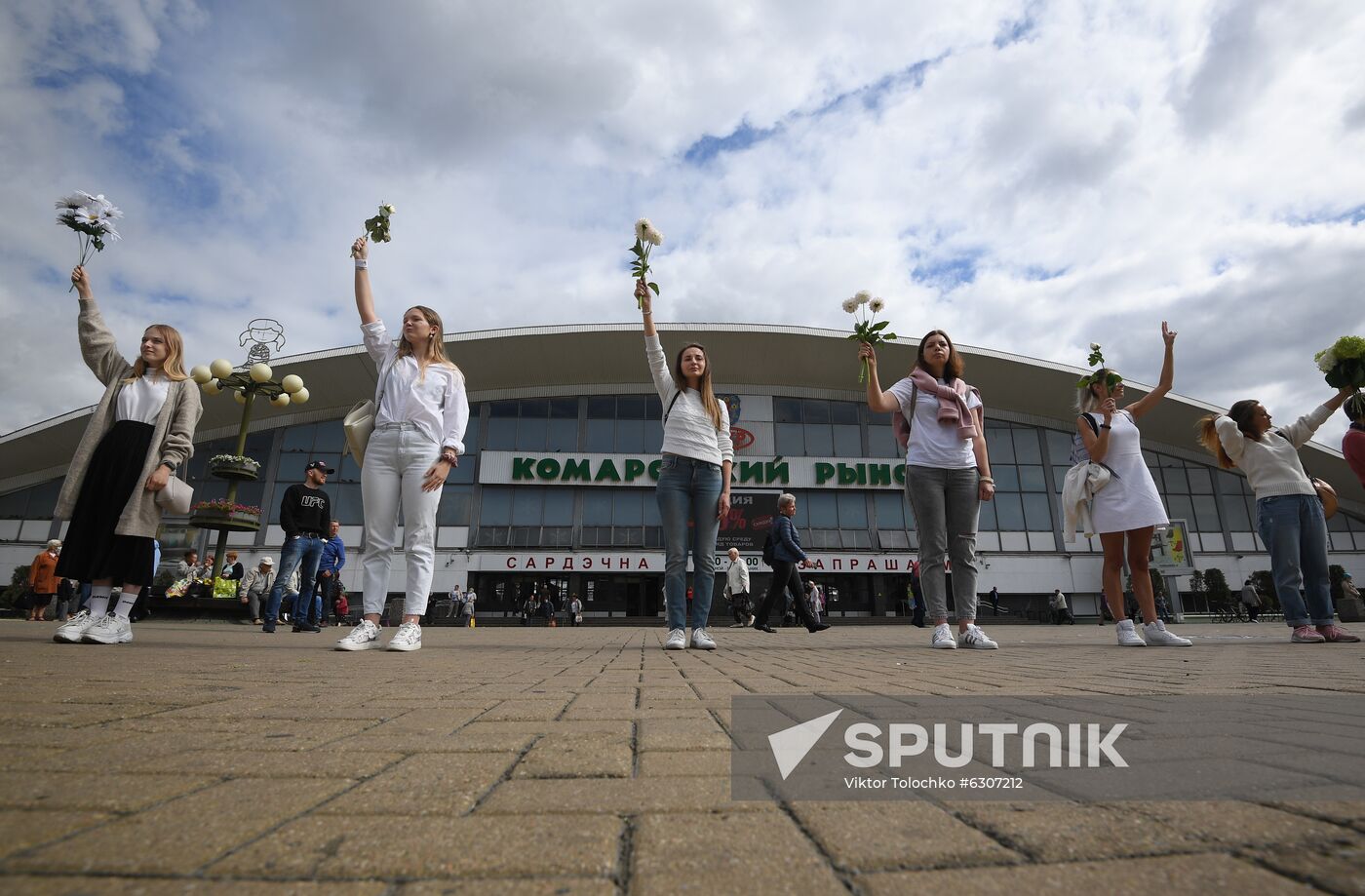 Belarus Presidential Election Peaceful Rallies
