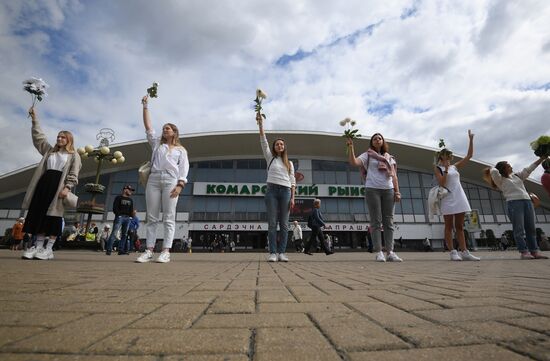 Belarus Presidential Election Peaceful Rallies