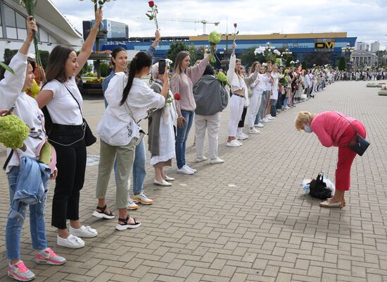 Belarus Presidential Election Peaceful Rallies