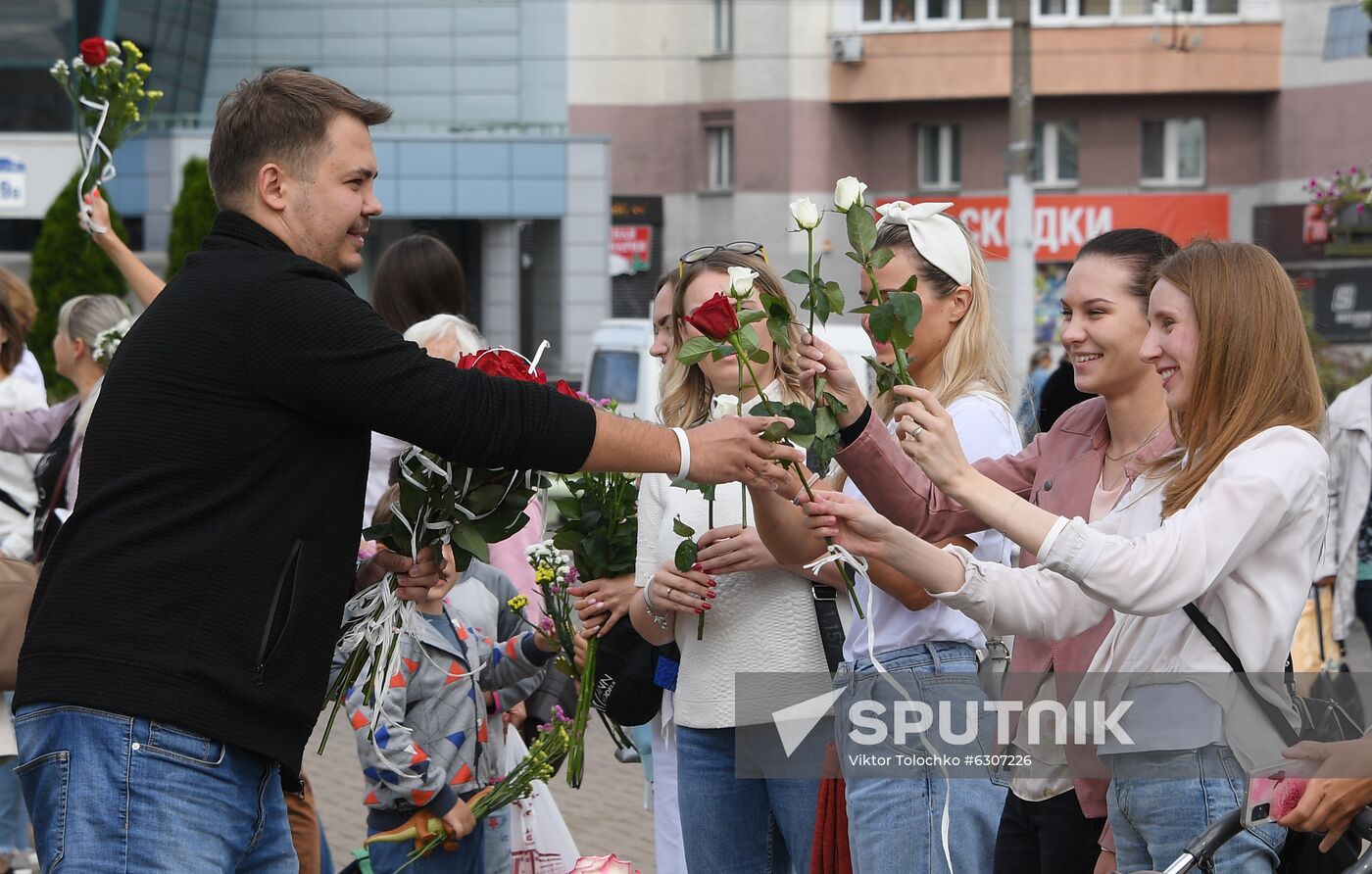 Belarus Presidential Election Peaceful Rallies