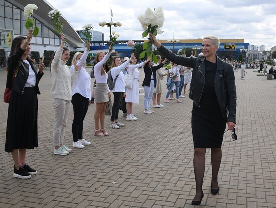 Belarus Presidential Election Peaceful Rallies