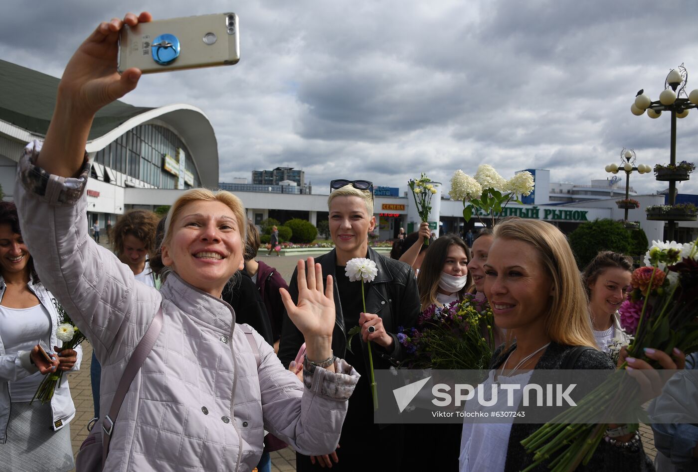 Belarus Presidential Election Peaceful Rallies
