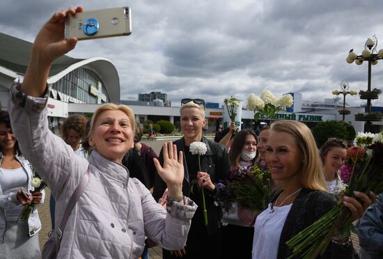 Belarus Presidential Election Peaceful Rallies