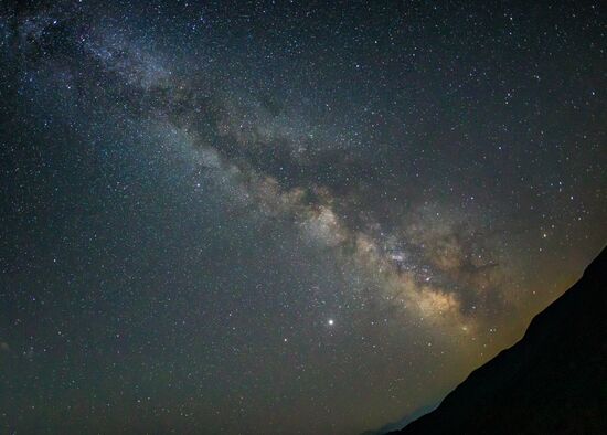 Russia Perseid Meteor Shower