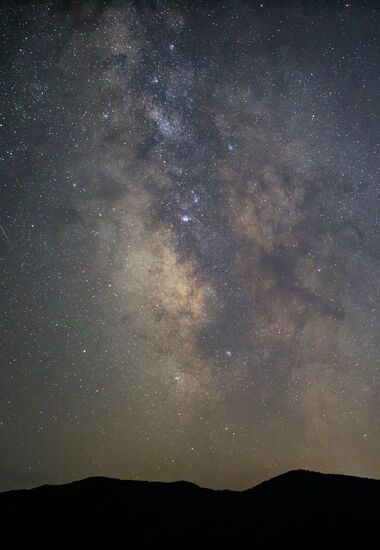 Russia Perseid Meteor Shower