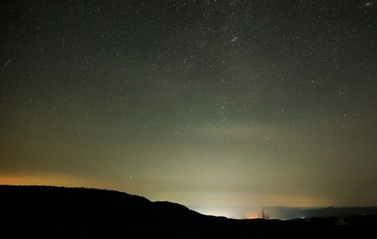 Russia Perseid Meteor Shower