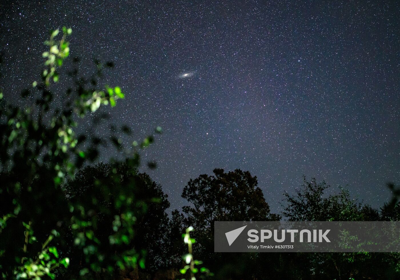 Russia Perseid Meteor Shower