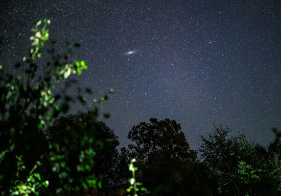 Russia Perseid Meteor Shower