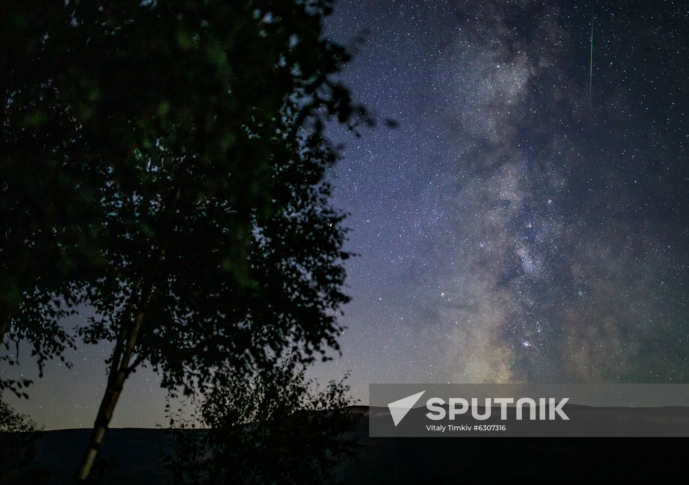 Russia Perseid Meteor Shower