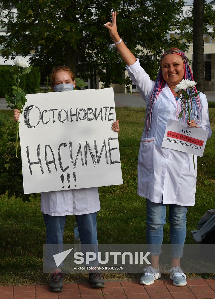 Belarus Presidential Election Peaceful Rallies