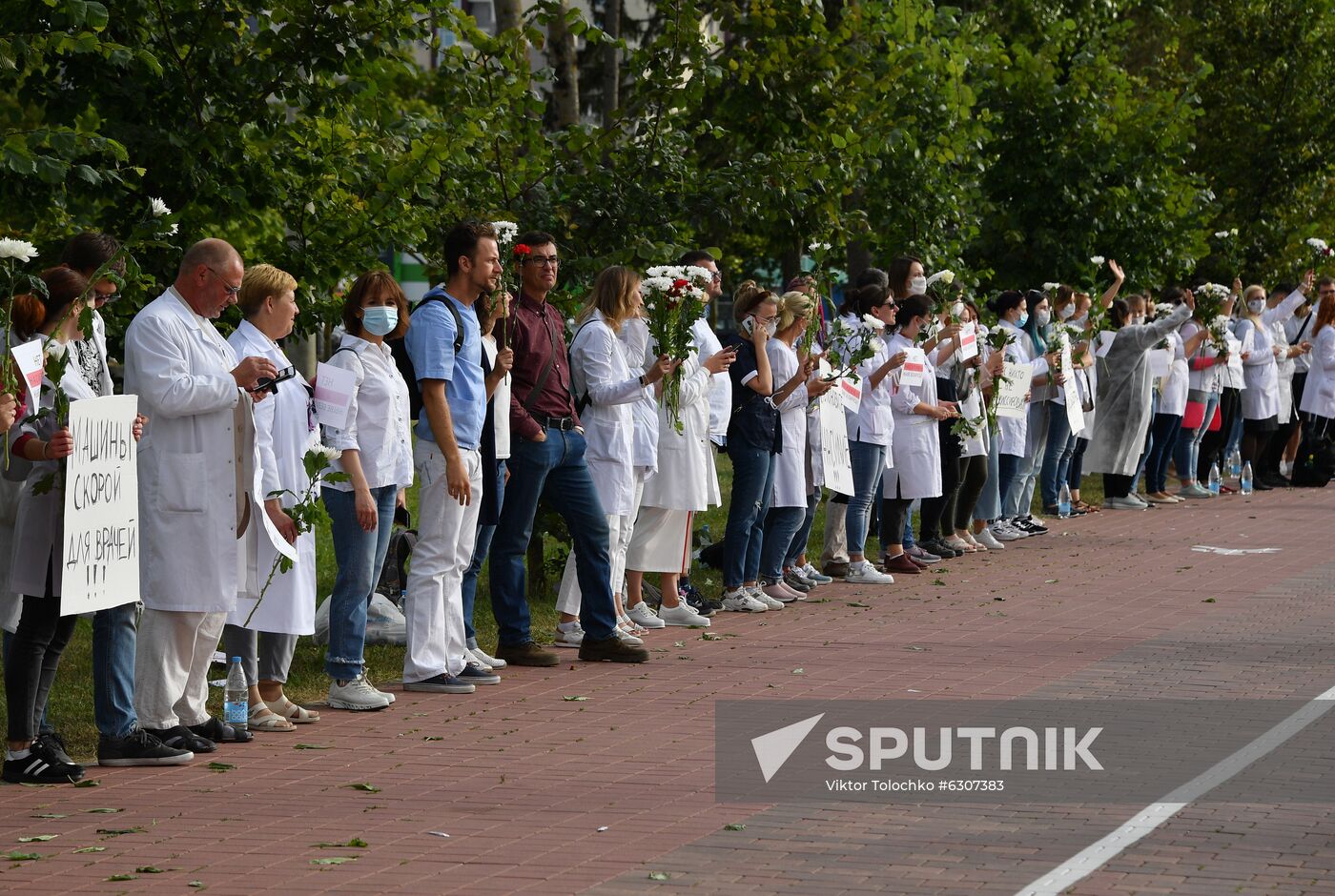 Belarus Presidential Election Peaceful Rallies