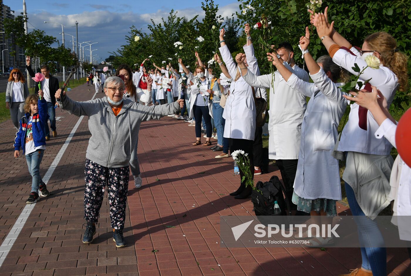 Belarus Presidential Election Peaceful Rallies