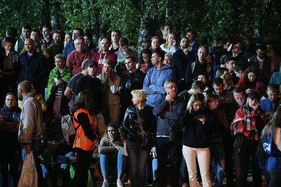 Belarus Presidential Election Protest Detained
