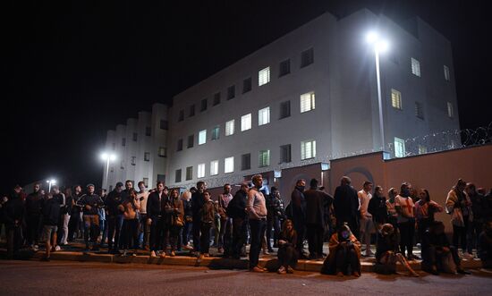 Belarus Presidential Election Protest Detained