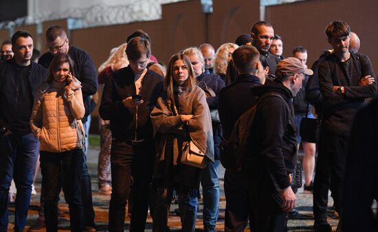 Belarus Presidential Election Protest Detained